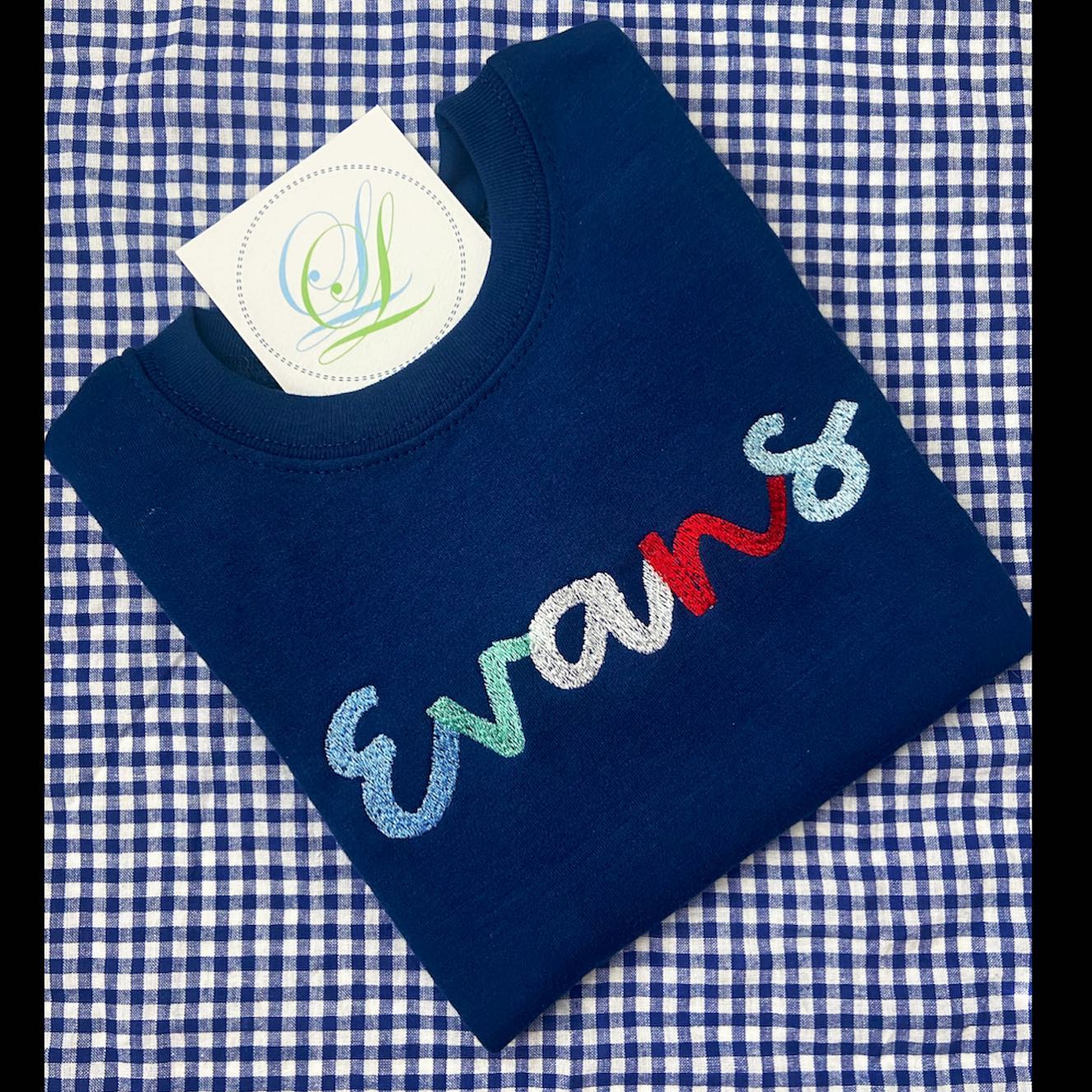 Name Embroidery +$12