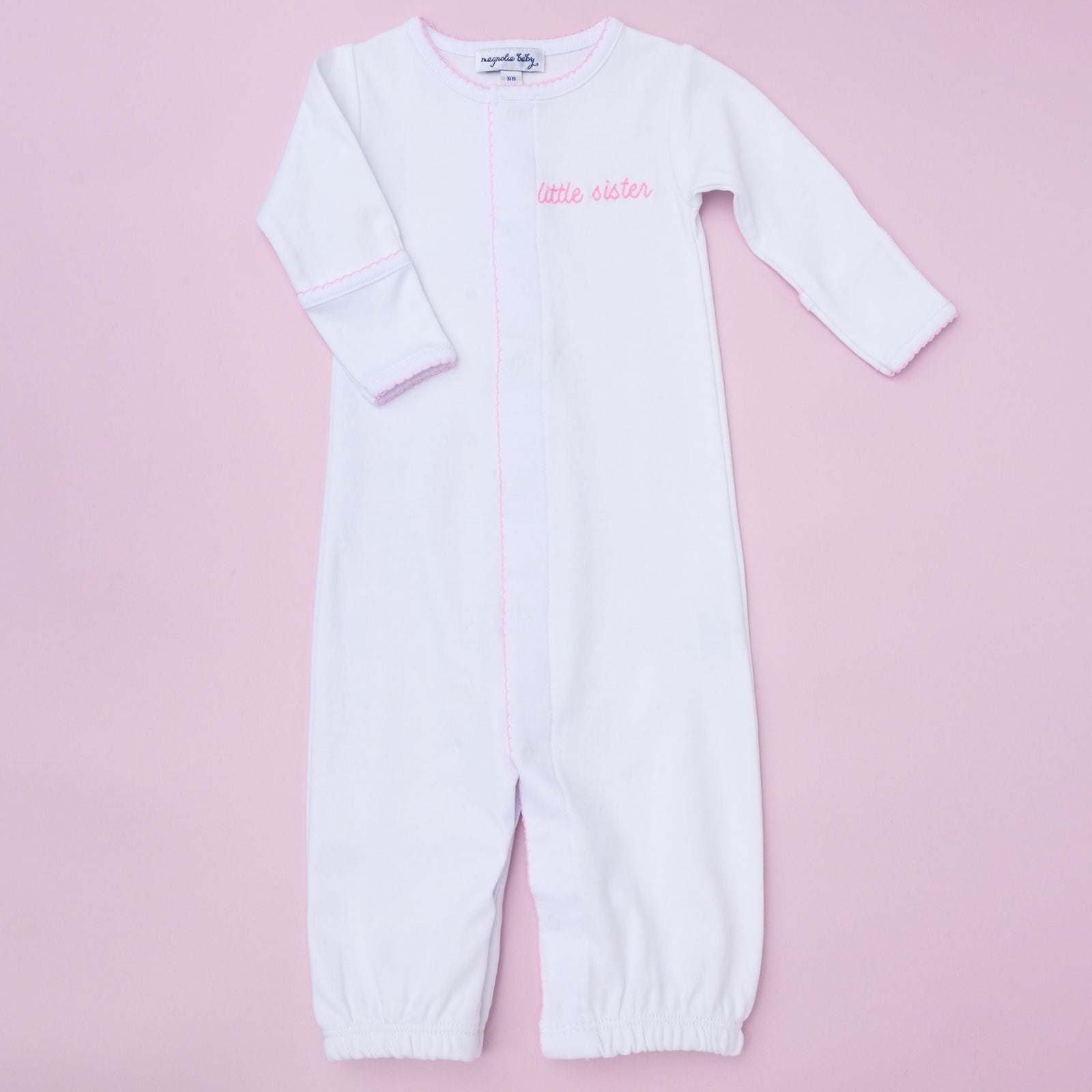 Little Sister Embroidered Converter Gown