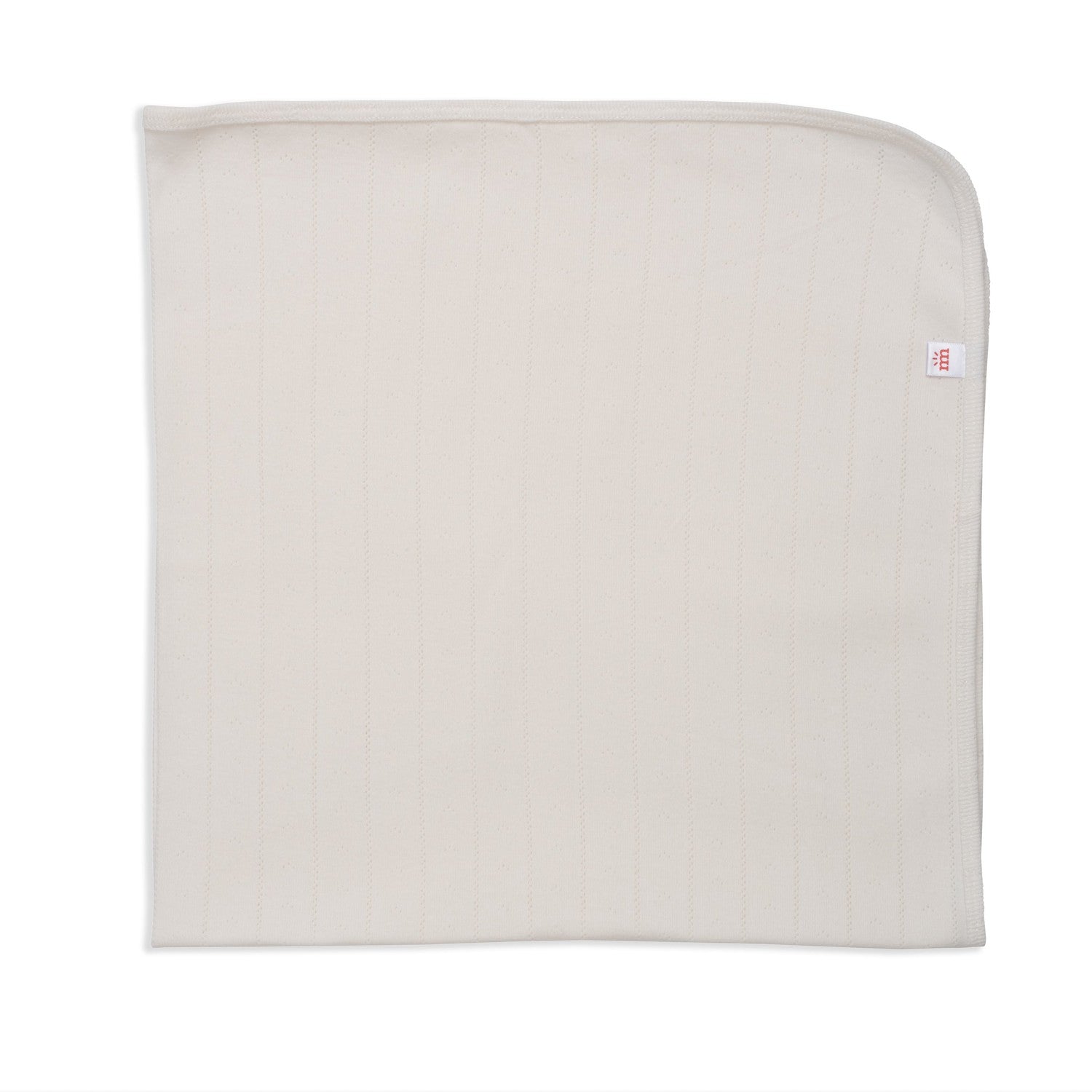 Loves Lines Tofu Organic Cotton Pointelle Baby Blanket