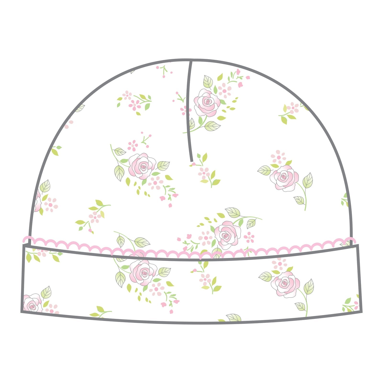 Hope's Rose Spring Print Hat | Pink