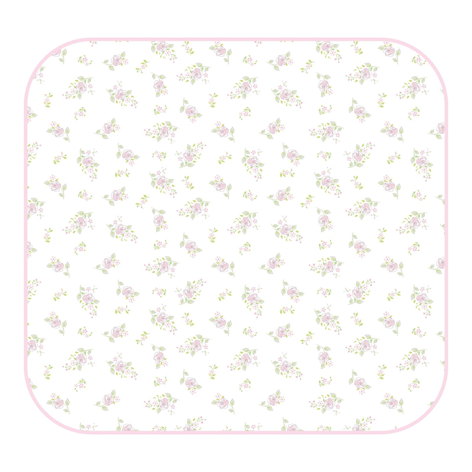 Hope's Rose Spring Print Swaddle Blanket | Pink