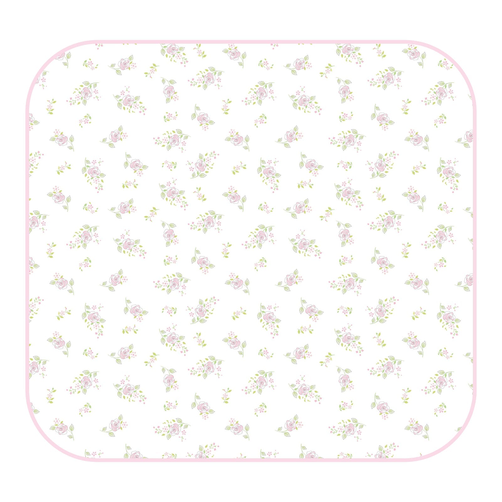 Hope's Rose Spring Print Swaddle Blanket | Pink
