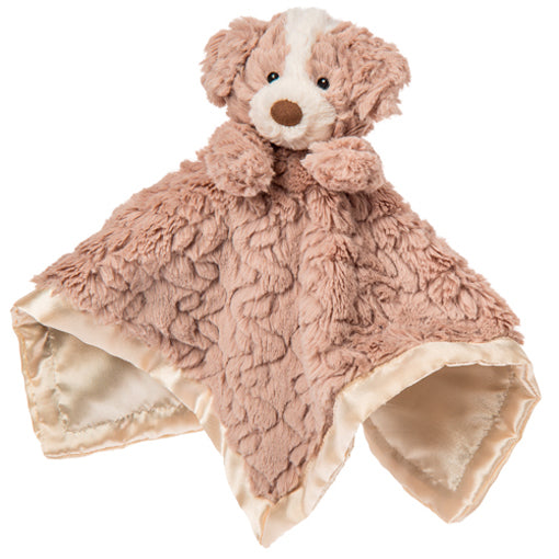 Putty Nursery Hound Character Blanket | 13×13″