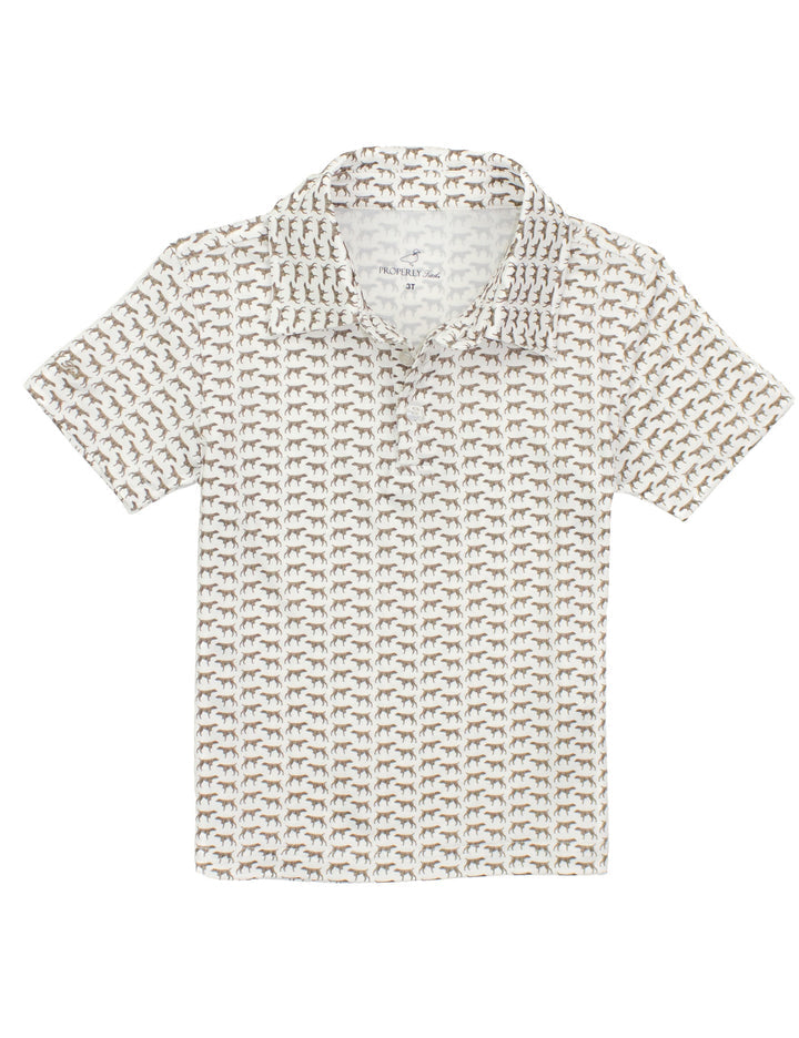 Short Sleeve Inlet Polo Shirt | Pointer