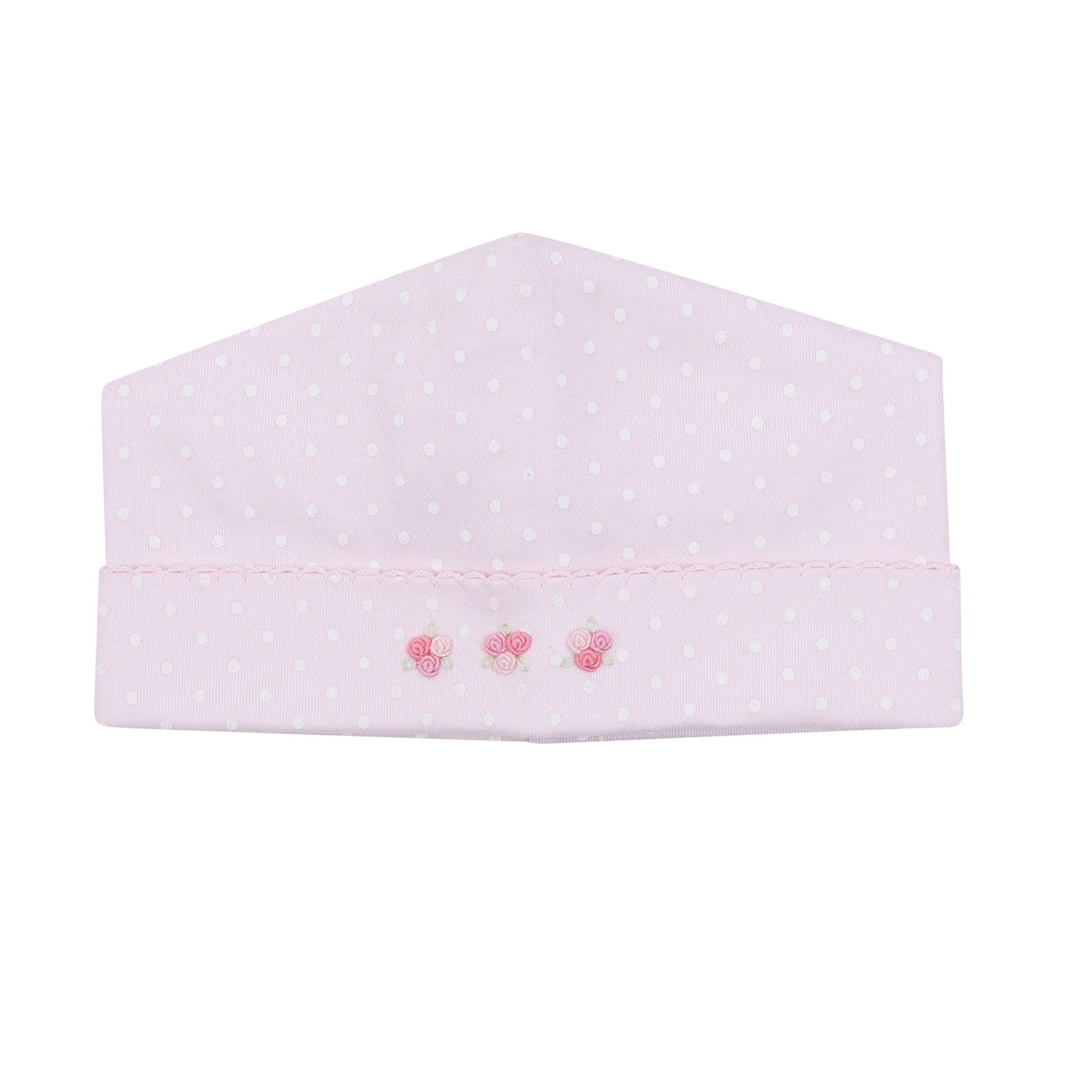 Mia's Embroidered Hat | Pink