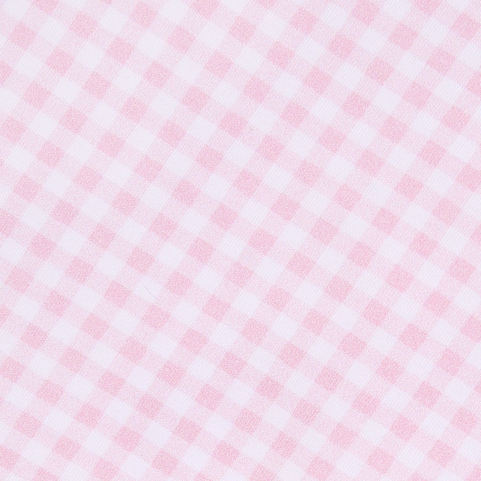 Mini Checks Two-Way Zip Footie | Pink