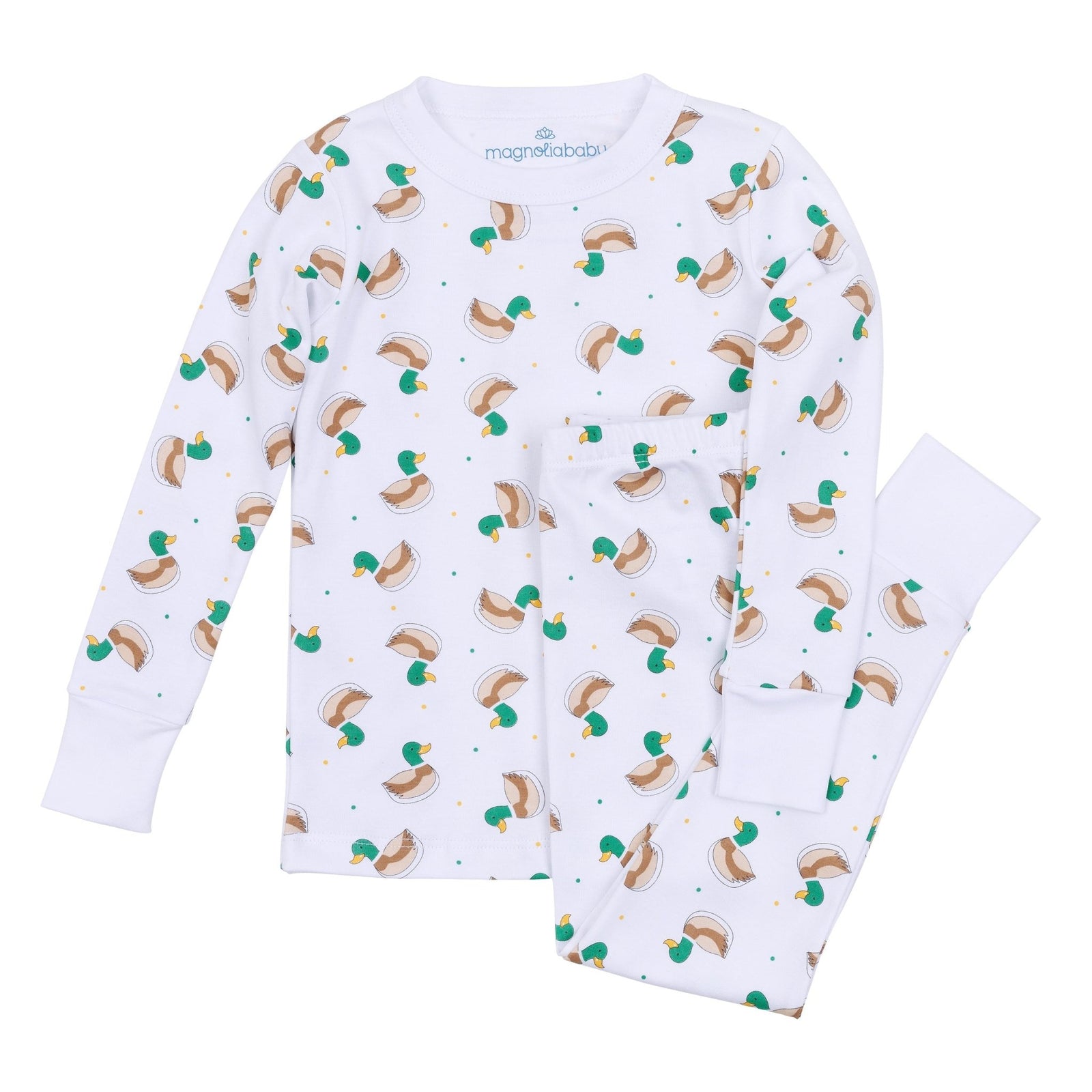 Mini Mallard Long Pajamas