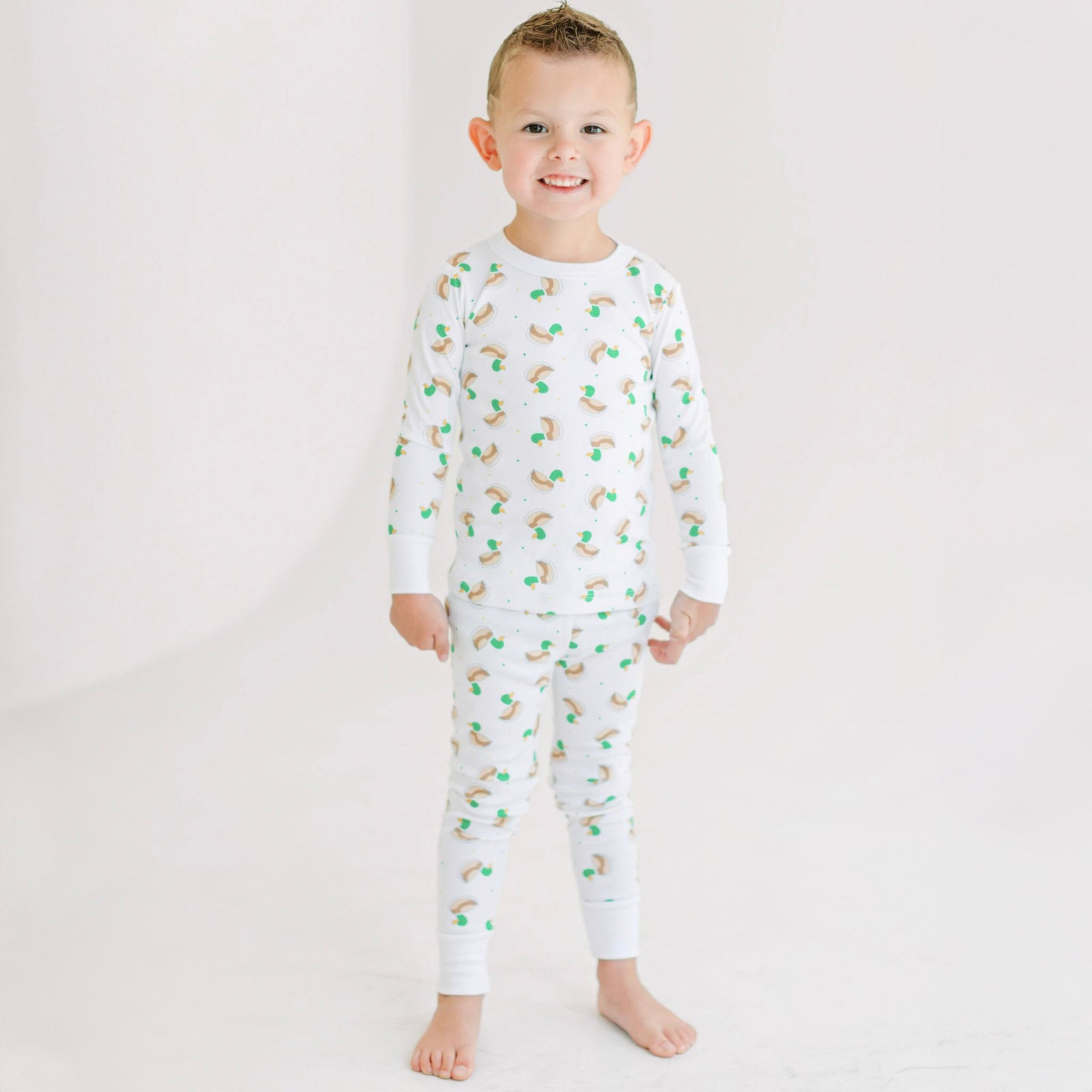 Mini Mallard Long Pajamas