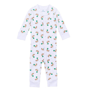 Mini Mallard Zipper Pajamas