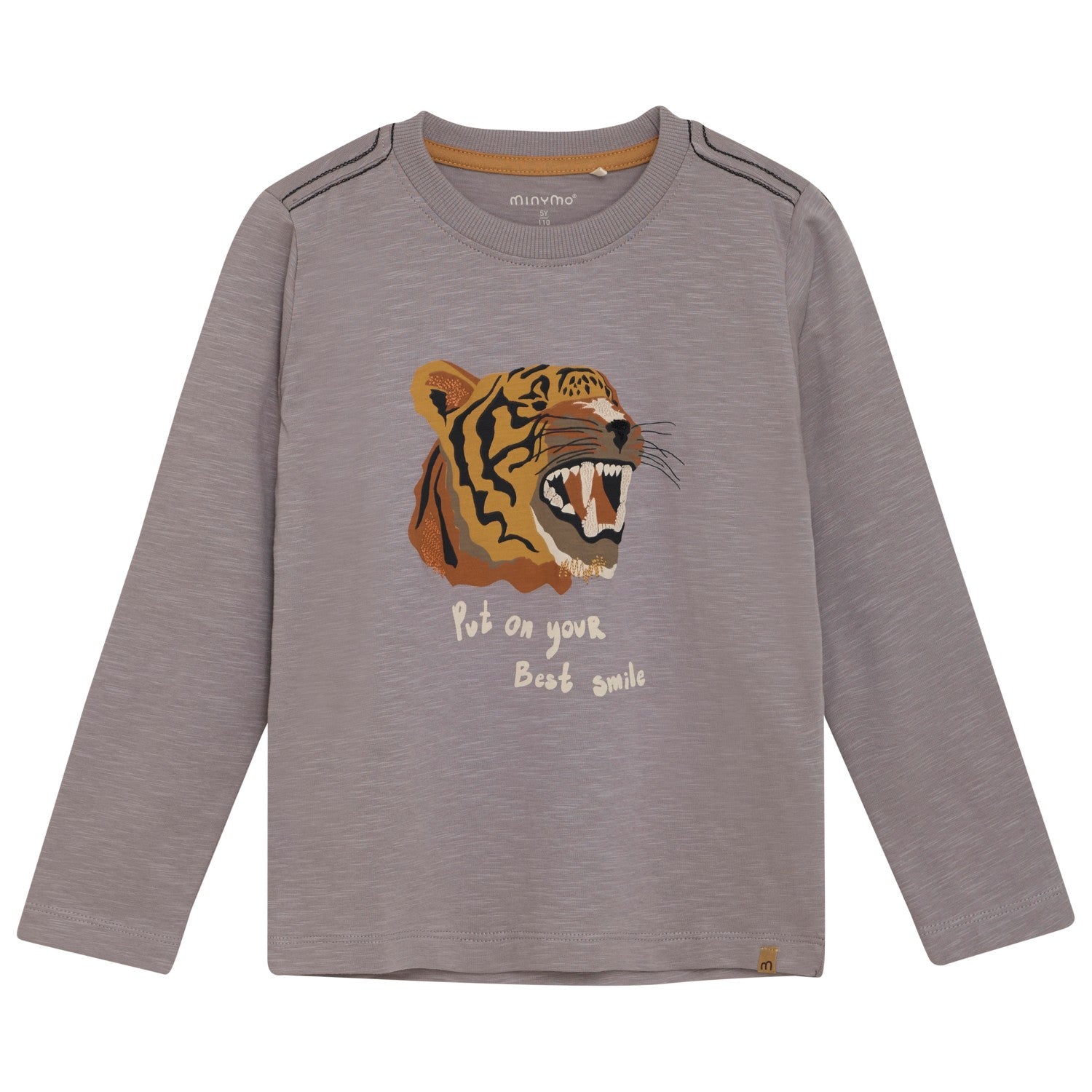 Tiger Long Sleeve T-Shirt | Cloudburst