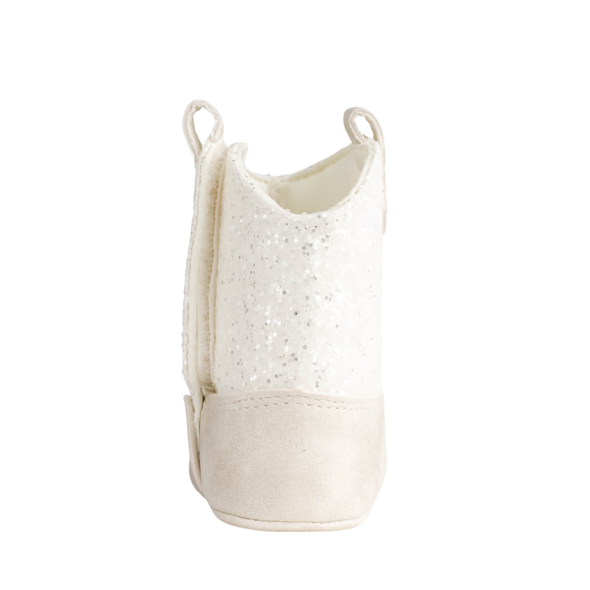 Miller Infant Western Boot | Ivory Shimmer