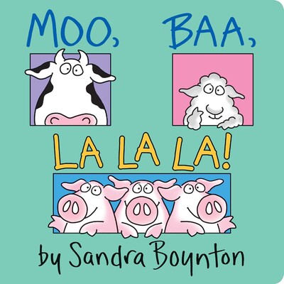 'Moo, Baa, La La La!' Oversized Lap Board Book | by Sandra Boynton