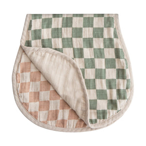 Organic Cotton Muslin Burp Cloth, Set of 2 | Assorted Colors