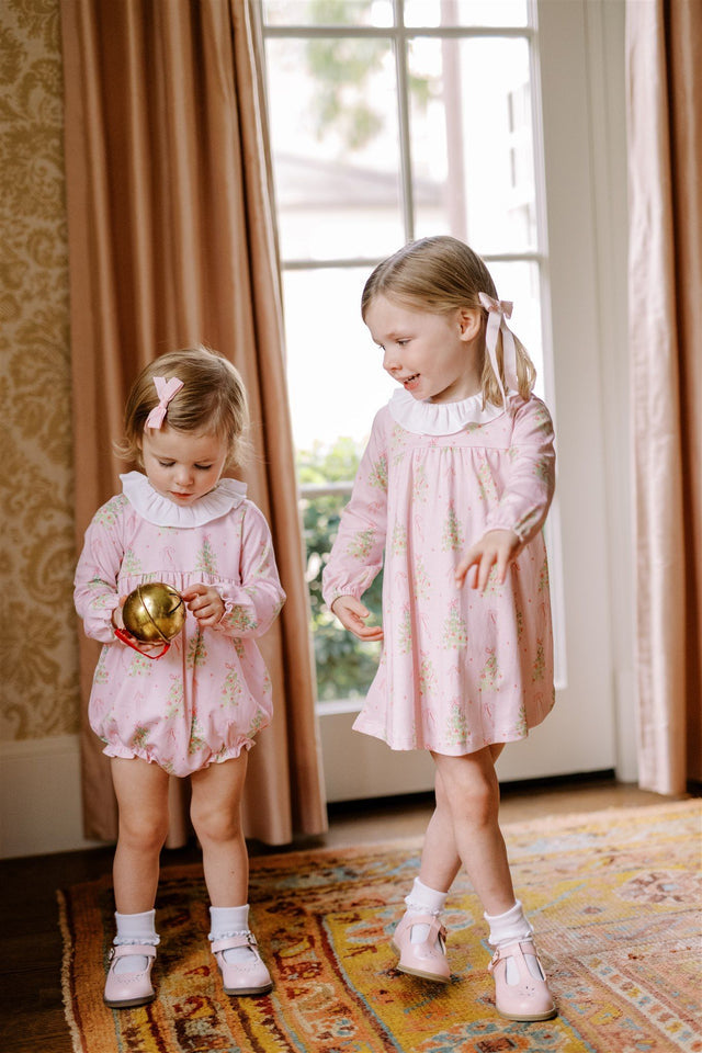 Pink Tinsel Girl Bubble