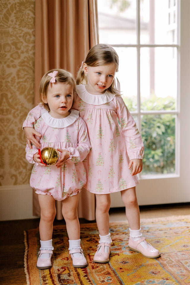 Pink Tinsel Girl Bubble