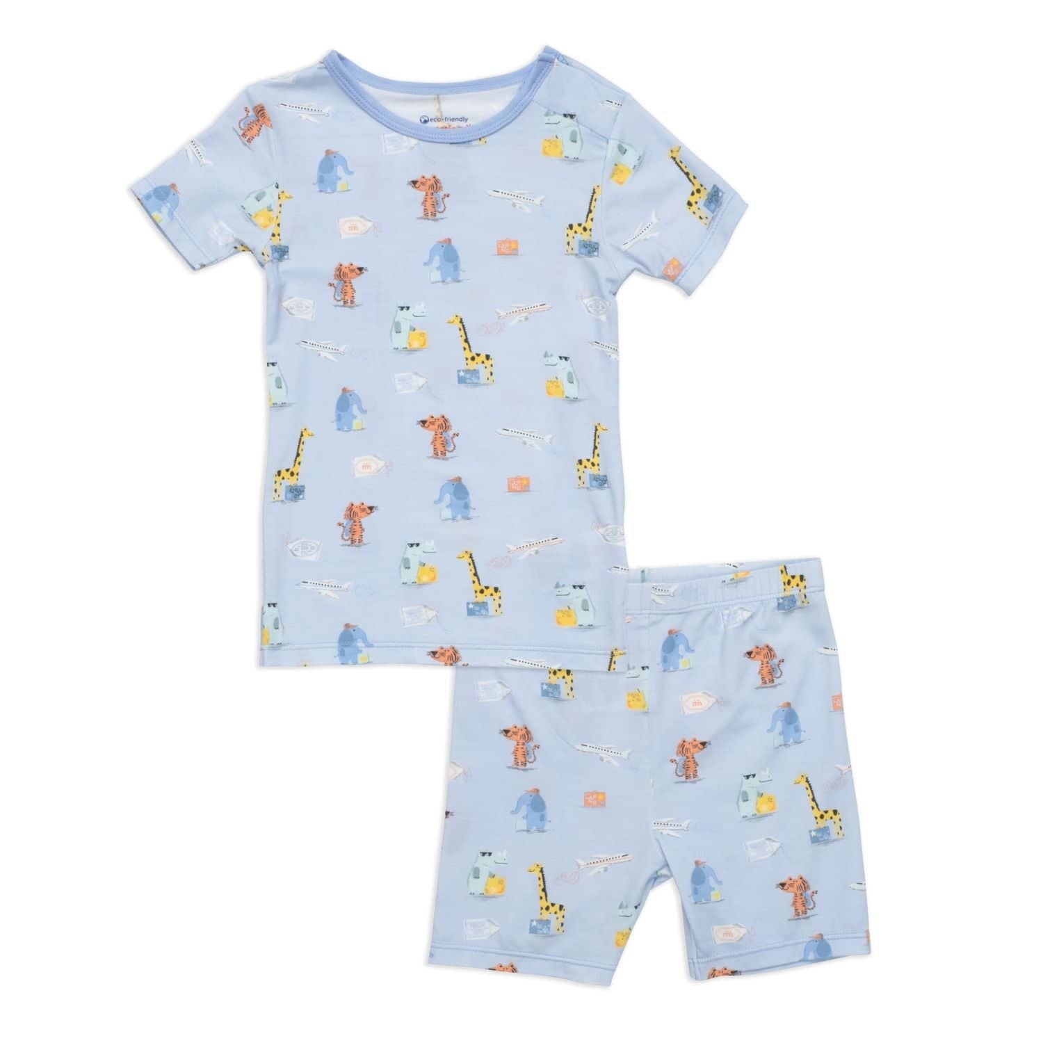 Ready Jet Go Modal Magnetic Toddler Shortie Pajama Set