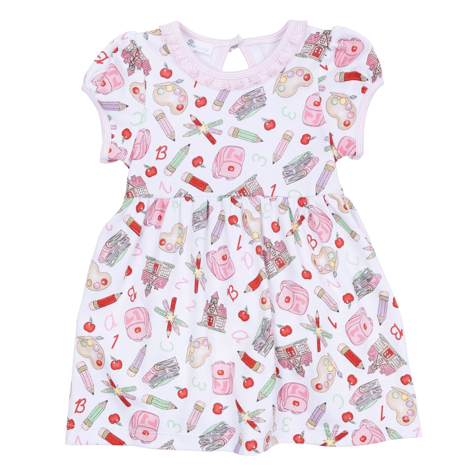 School Day Sweetness Short Sleeve Dress