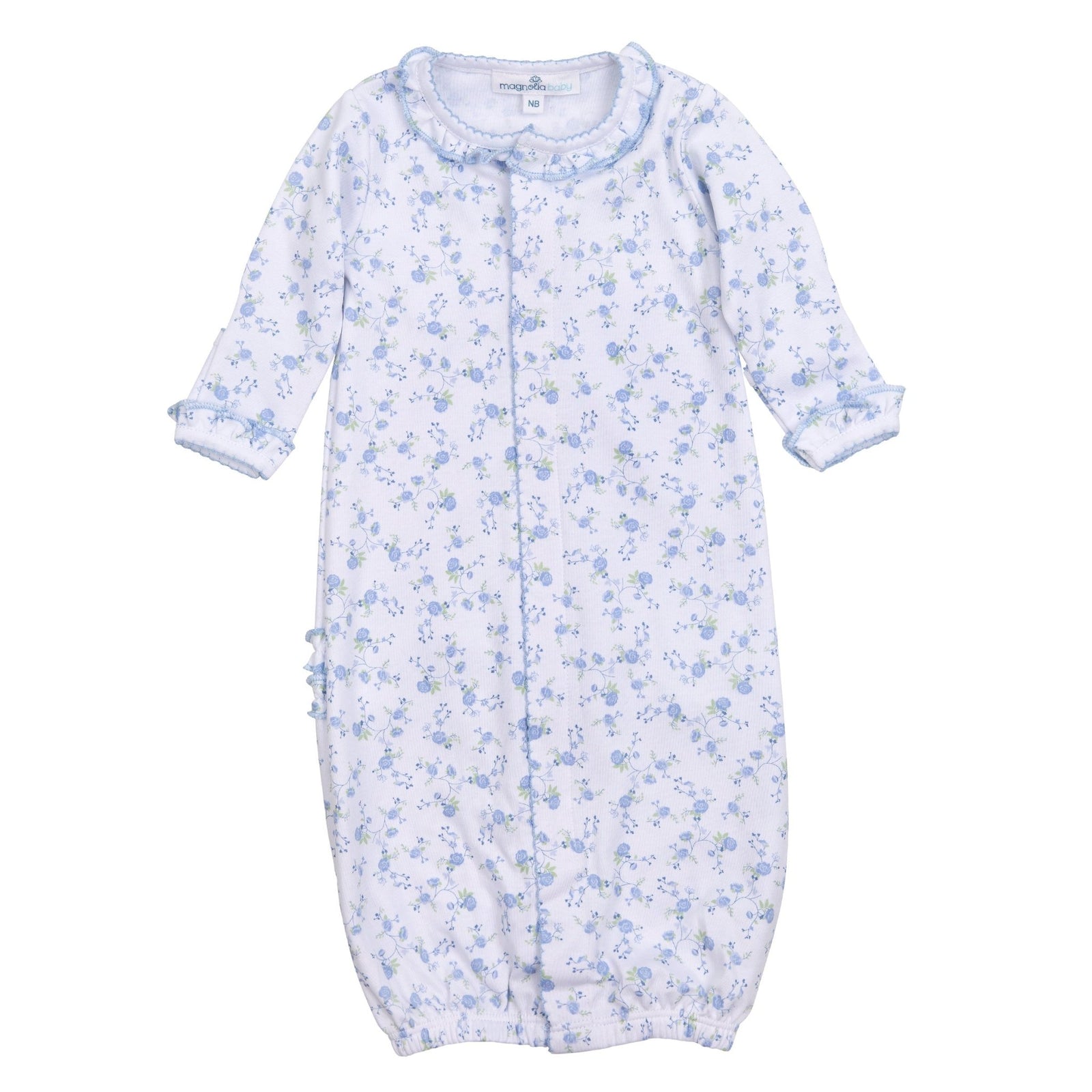 Skylar's Classics Printed Ruffle Converter Gown