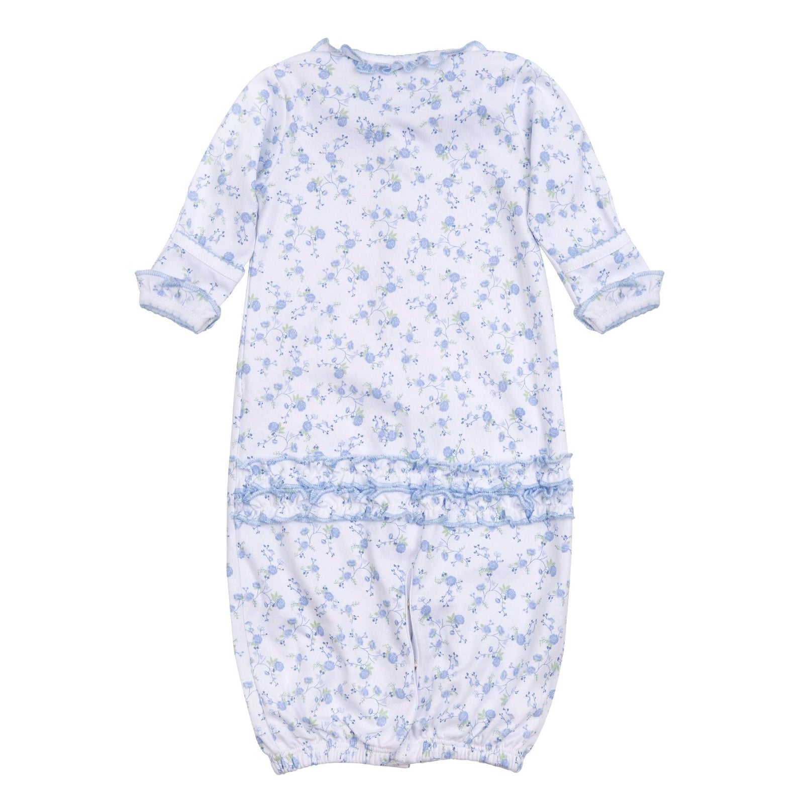 Skylar's Classics Printed Ruffle Converter Gown