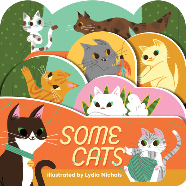 'Some Cats' Graduated Board Book