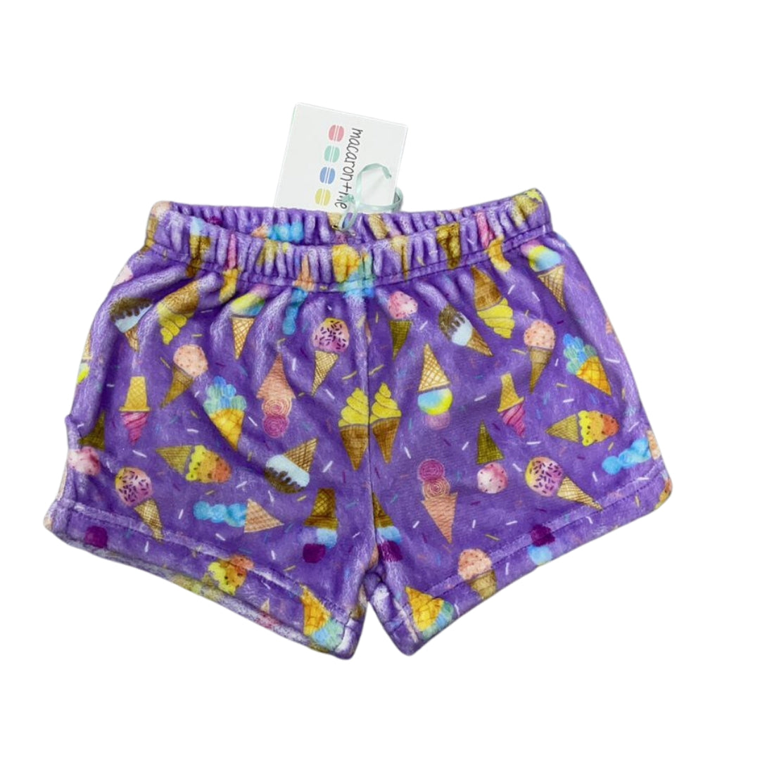 Sprinkles Ice Cream Plush Shorts