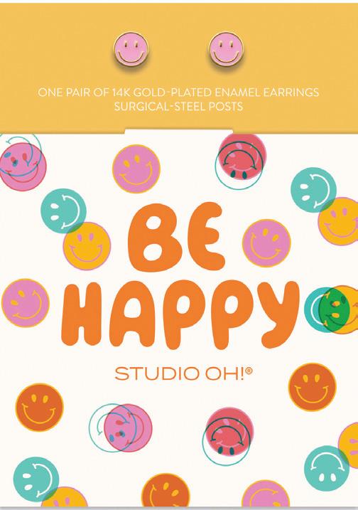Be Happy | Good Day Smiley Face Earrings