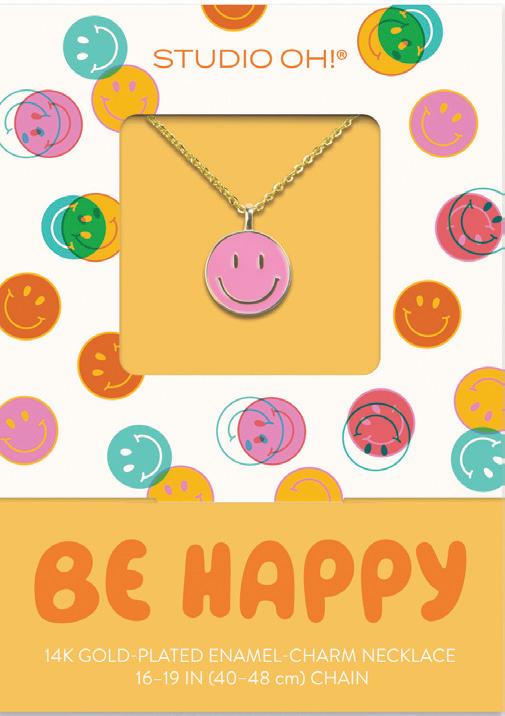 Be Happy | Good Day Smiley Face Necklace
