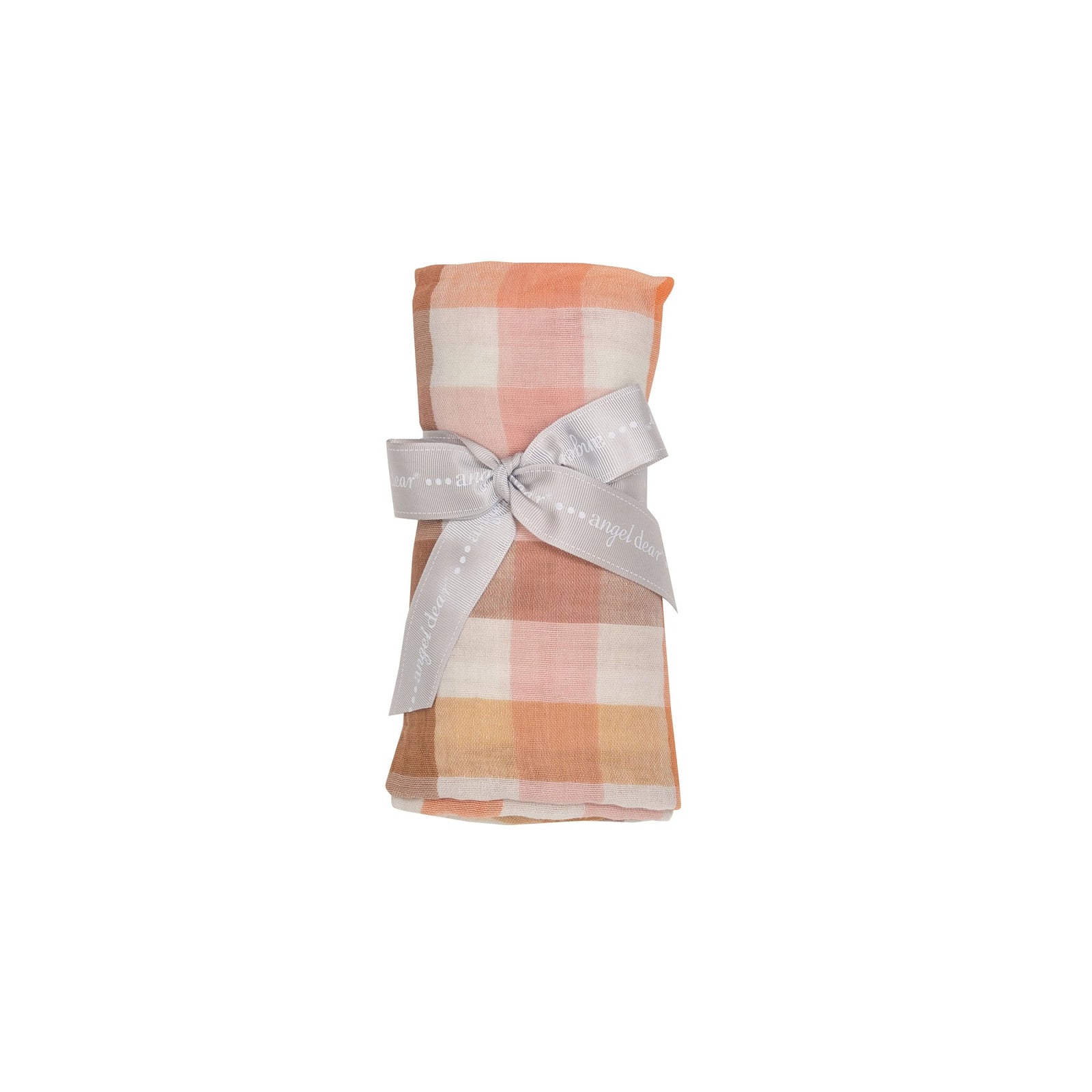 Harvest Plaid Muslin Swaddle Blanket
