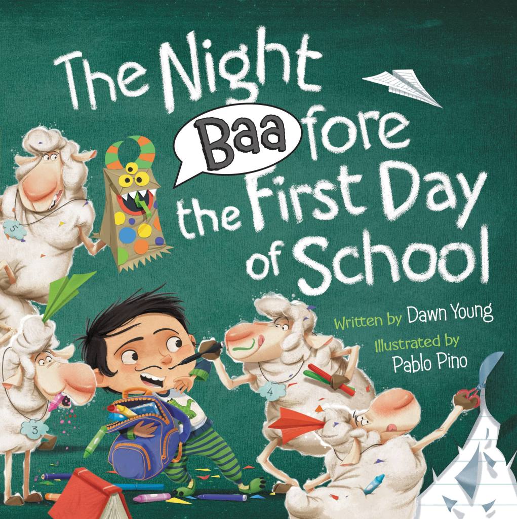 'The Night Baafore the First Day of School' Hardcover Book | by Dawn Young