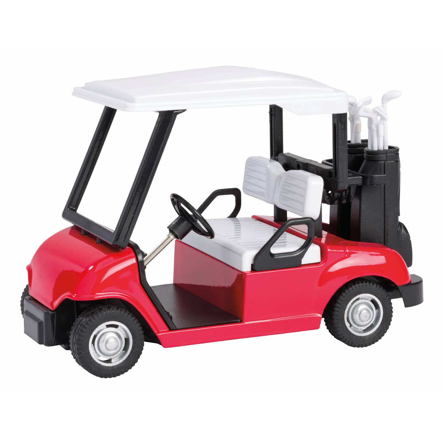 Pull-Back Die Cast Golf Cart Toy Car