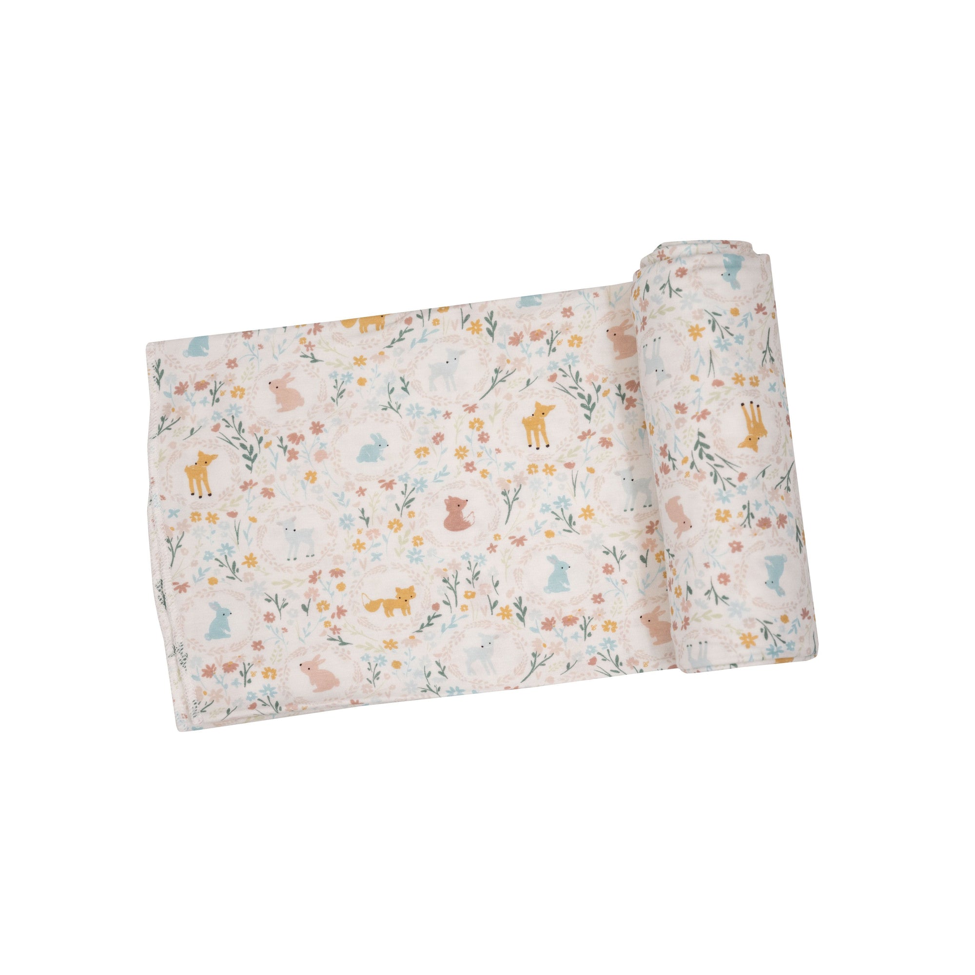 Woodlands Cameos Bamboo Swaddle Blanket