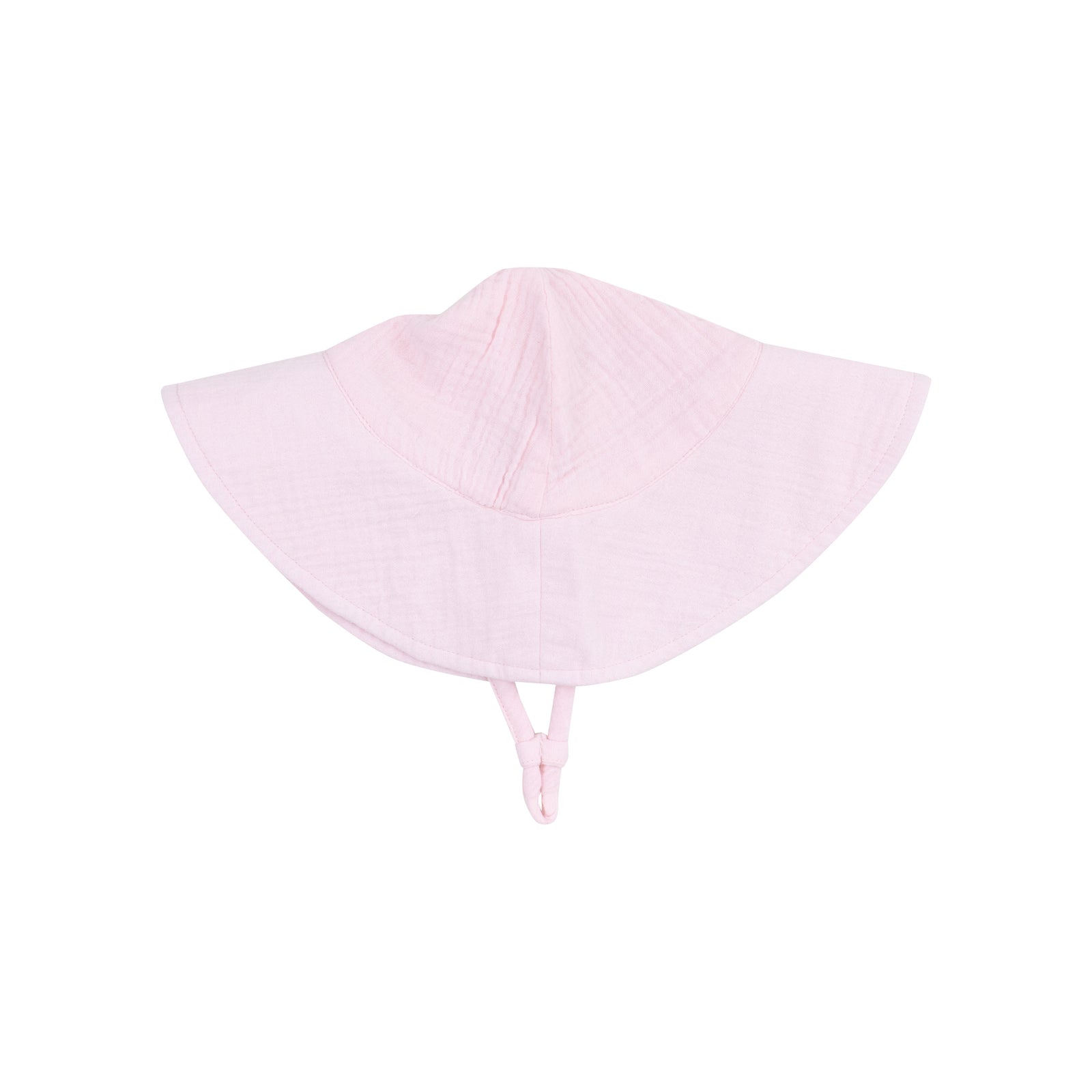 Solid Muslin Ballerina Wide Brim Sunhat