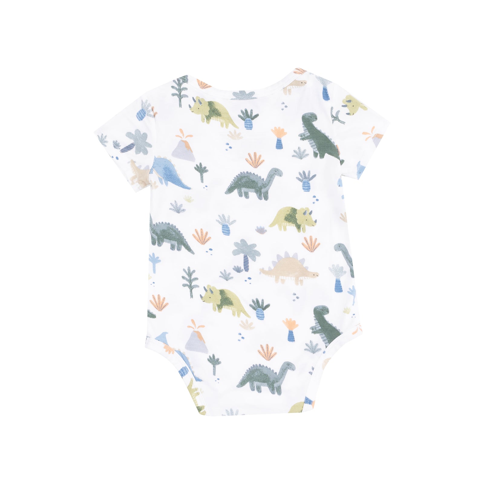 Soft Dinos Bamboo Short Sleeve Bodysuit