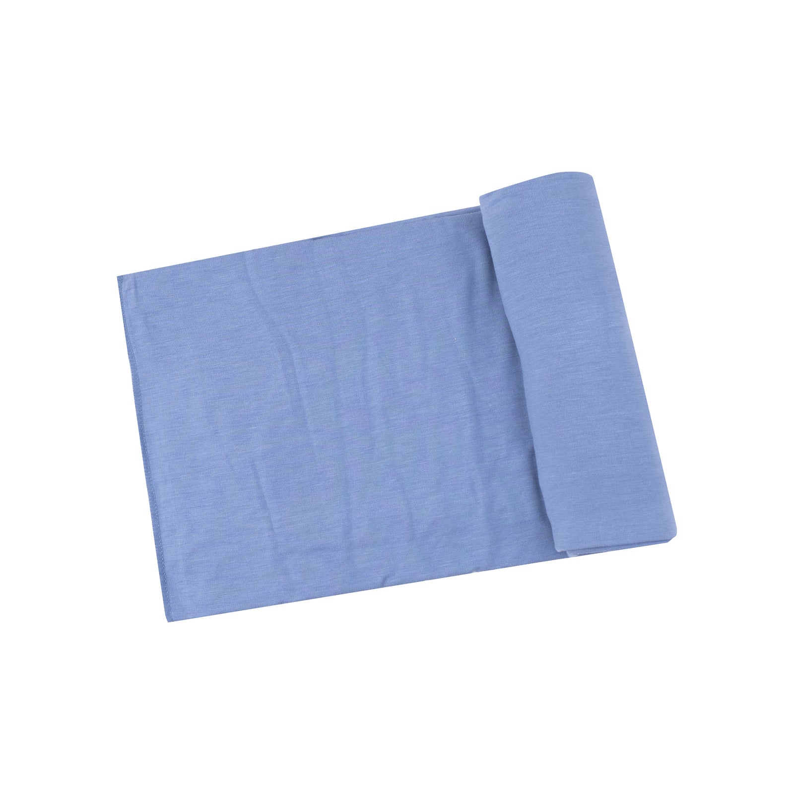 Solid Country Blue Bamboo Swaddle Blanket