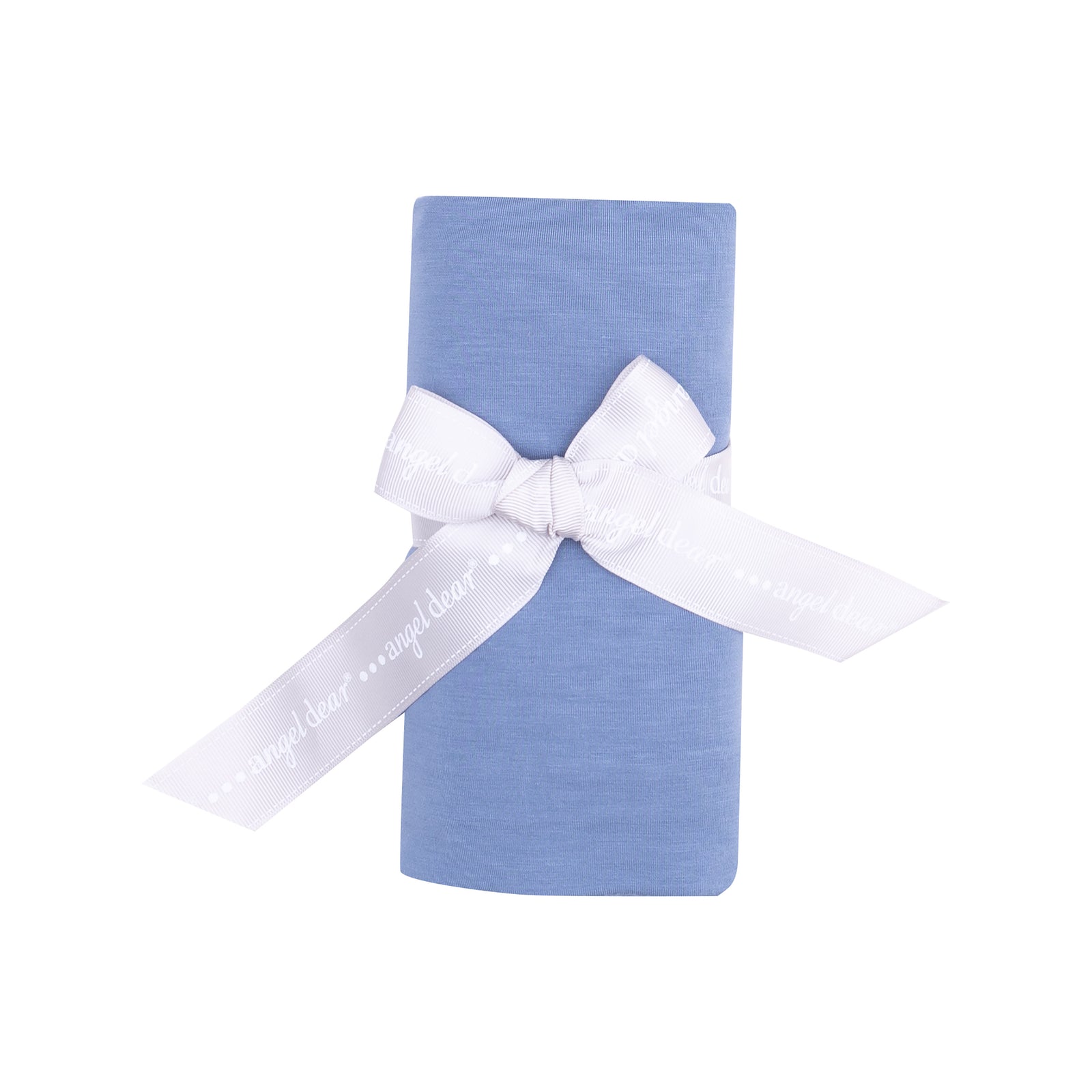Solid Country Blue Bamboo Swaddle Blanket