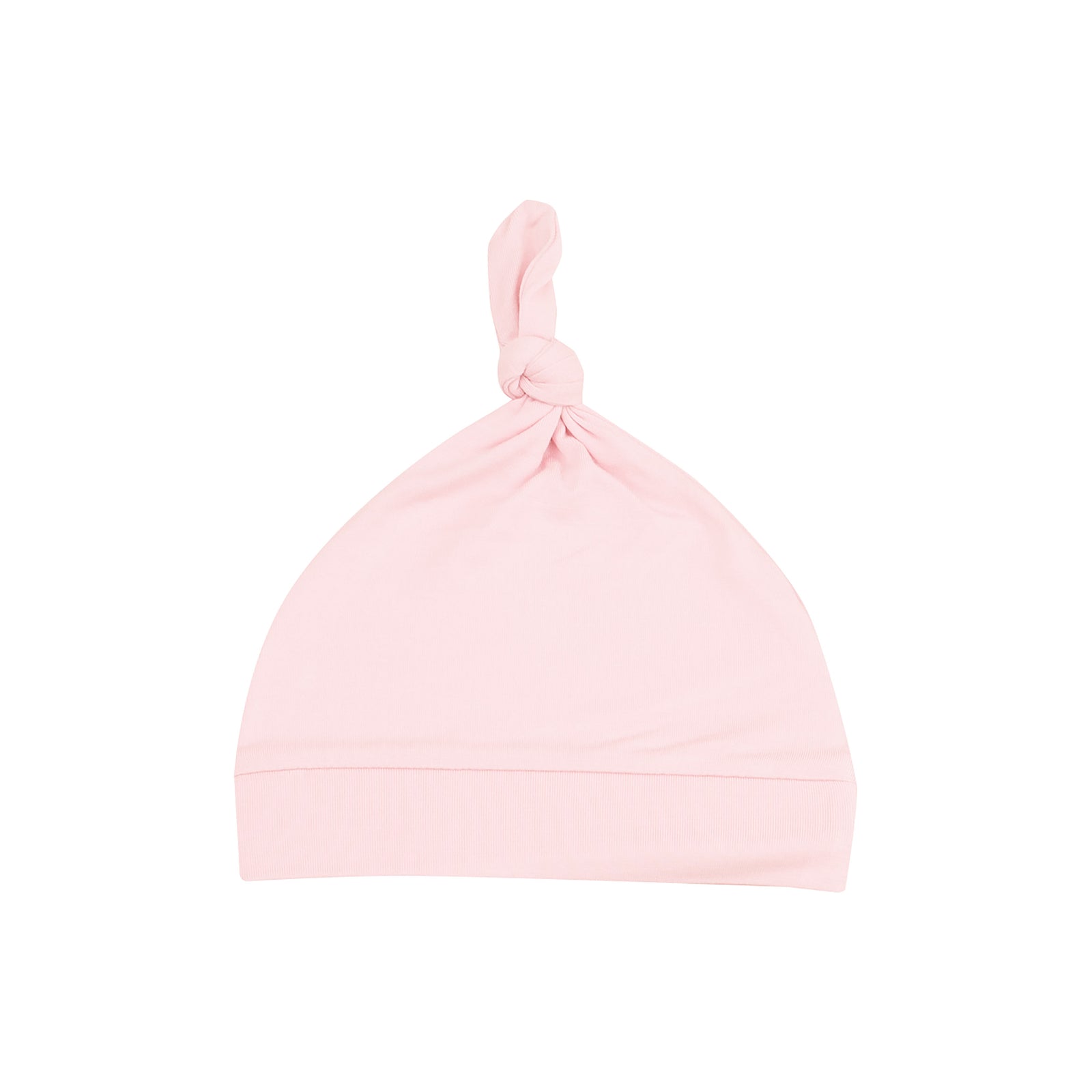 Solid Tickled Pink Bamboo Knotted Hat