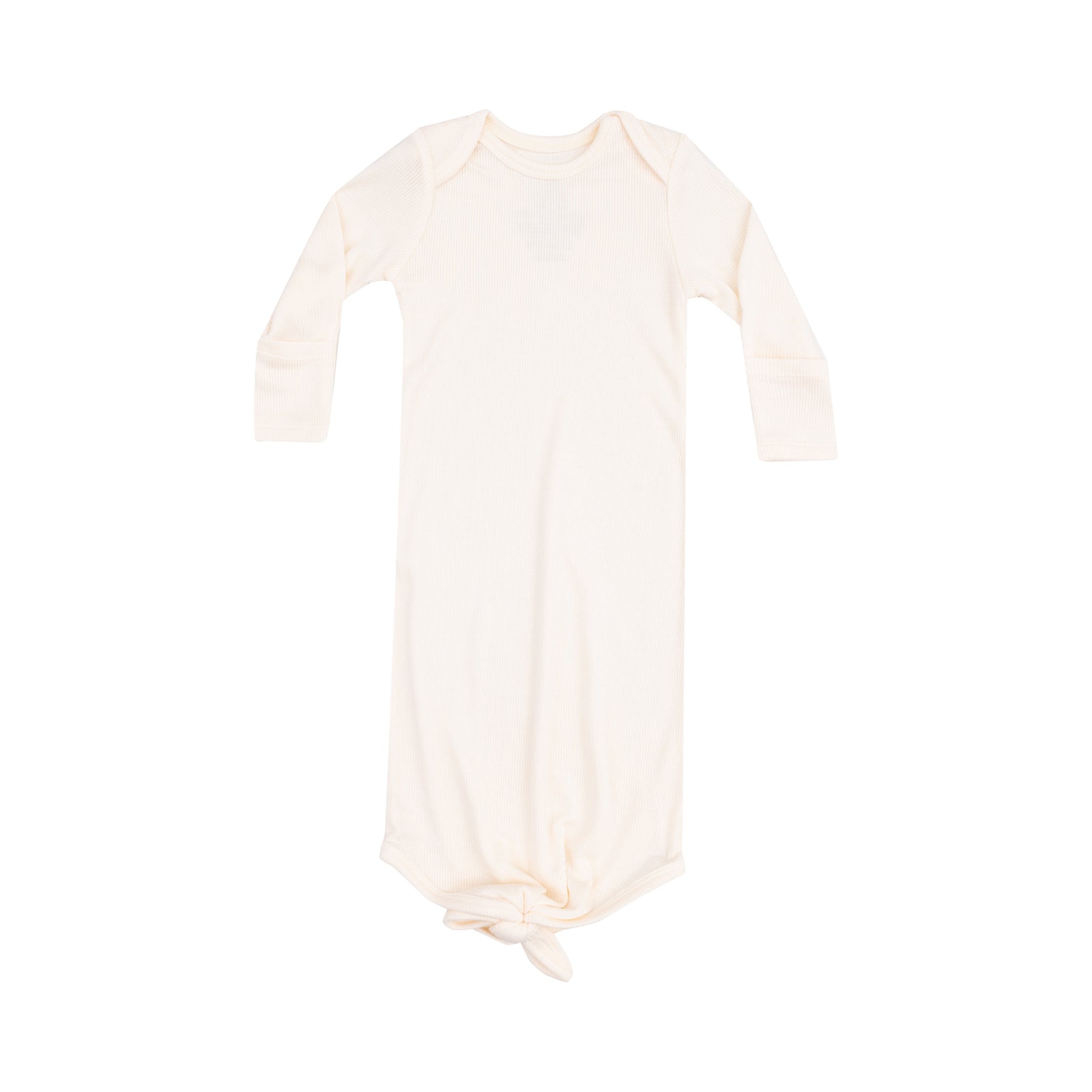 Solid Sugar Swizzle Knotted Gown