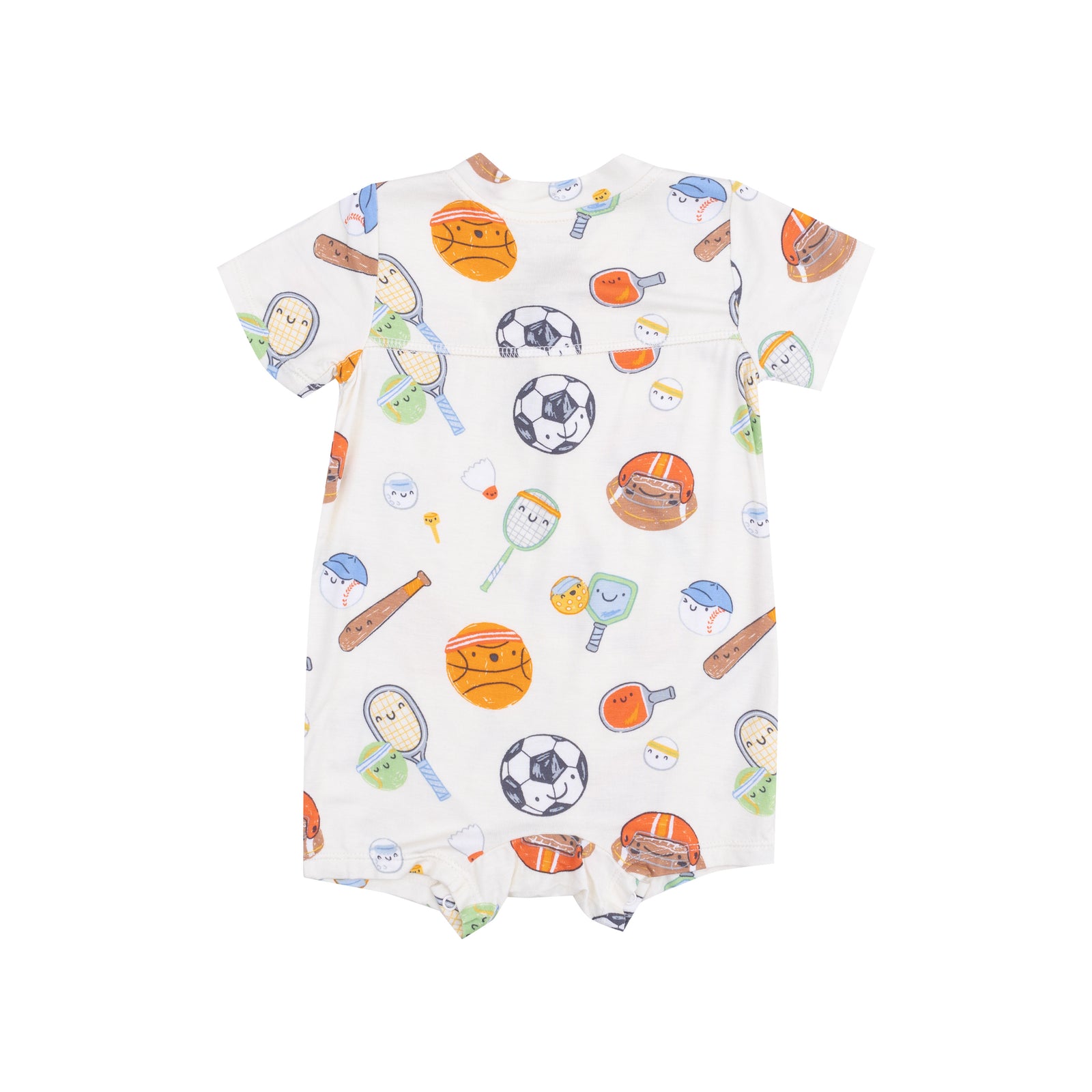 Sports Ball Friends Bamboo Henley Shortall