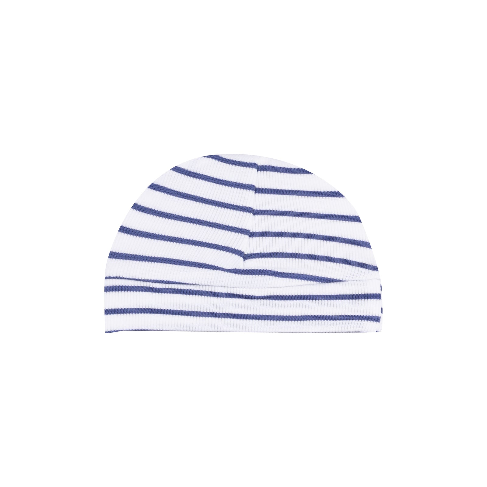 Vintage Navy Stripe Rib Beanie Hat