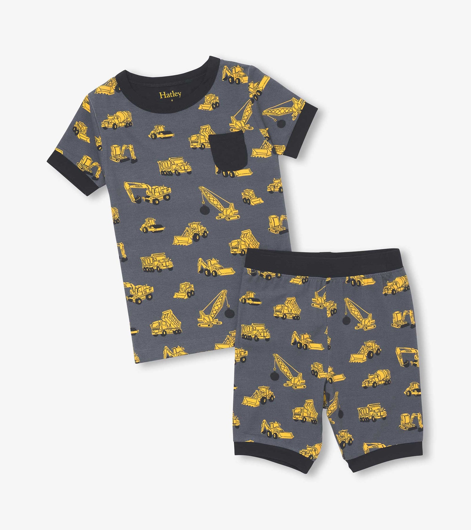 Under Construction Bamboo Short Pajama Set