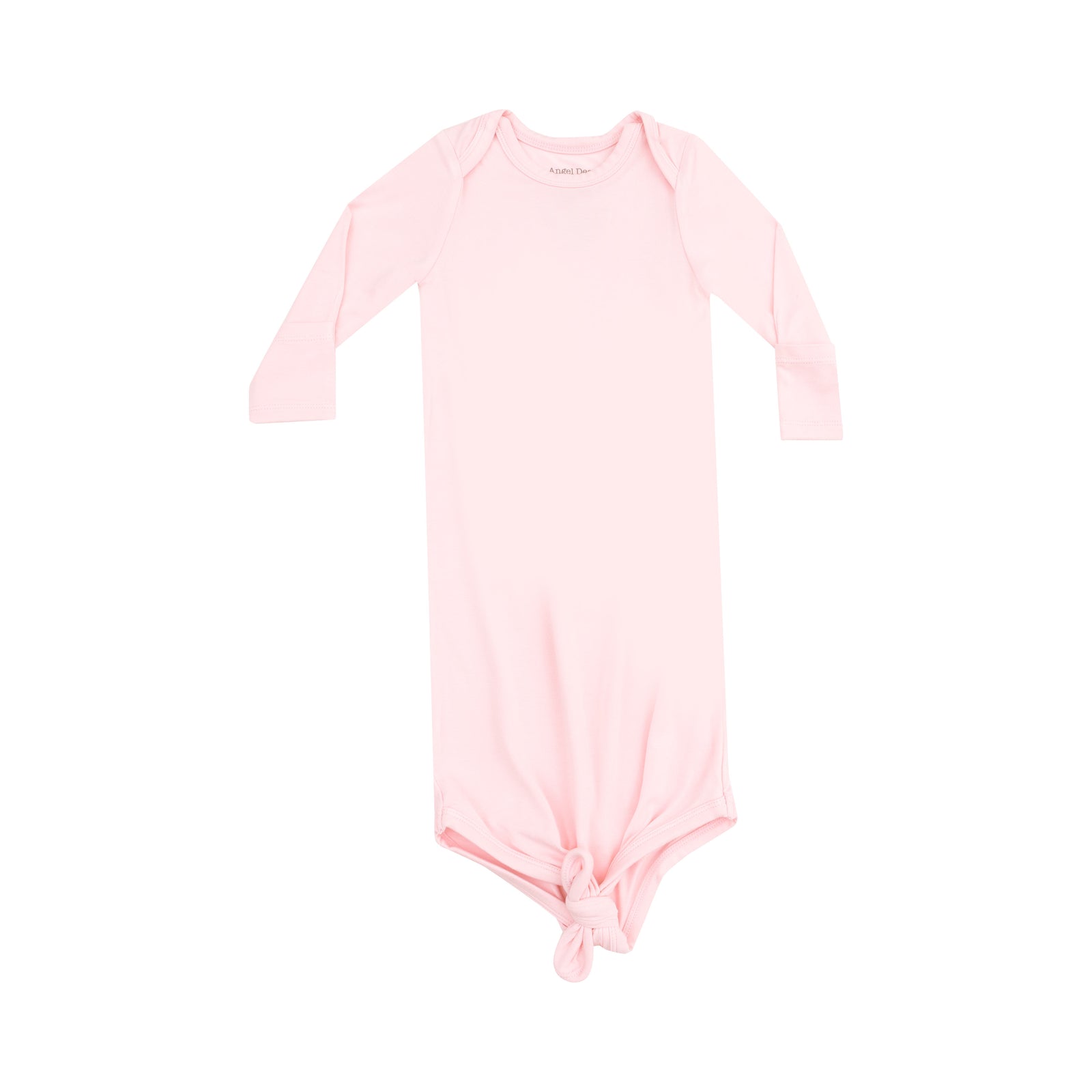 Solid Tickled Pink Knotted Gown