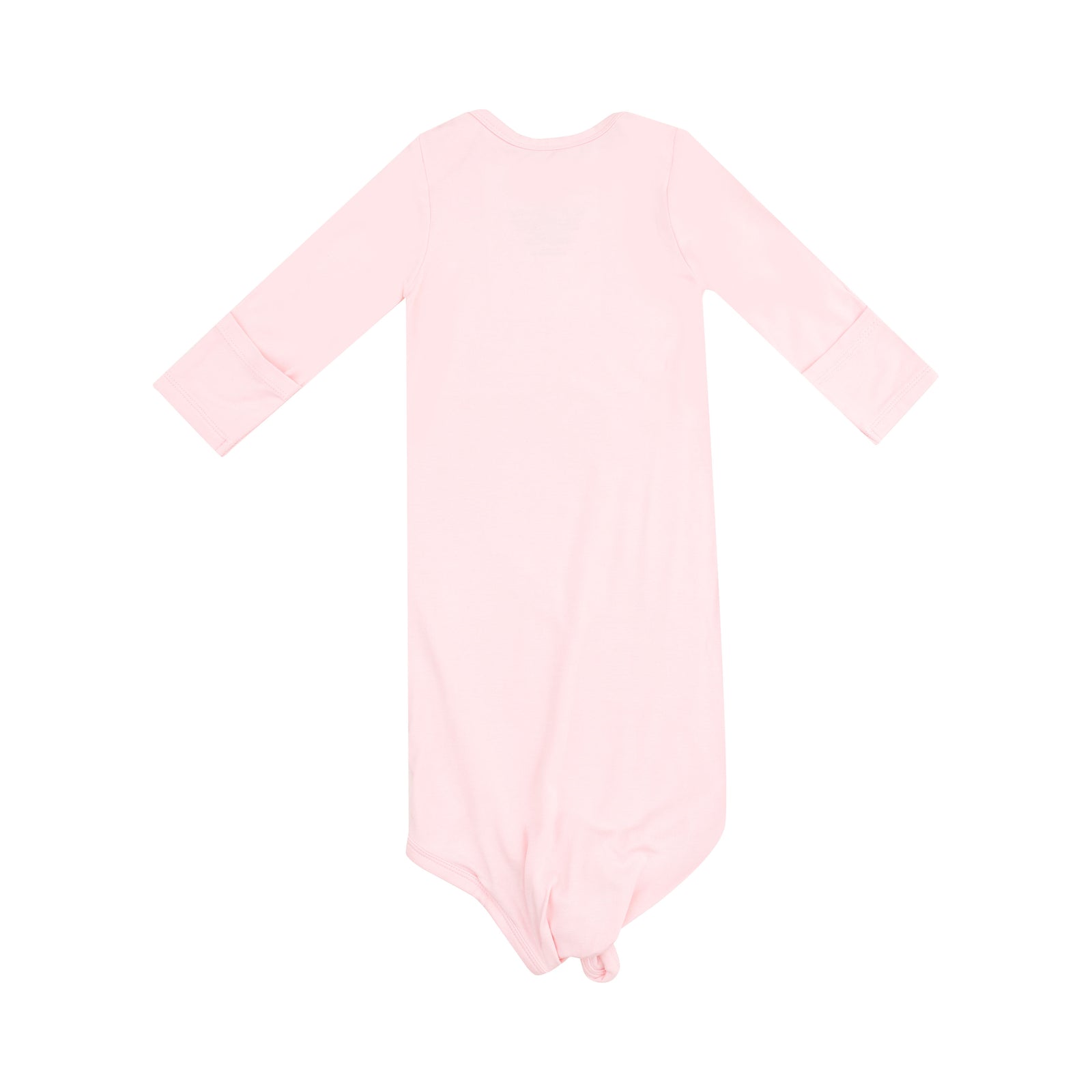 Solid Tickled Pink Knotted Gown