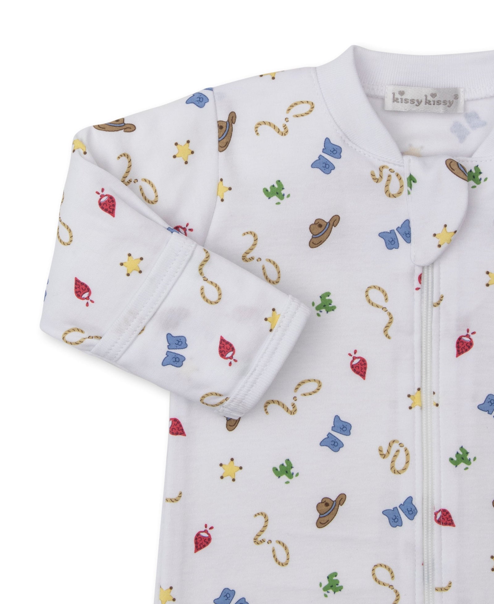 Western Cowboy Zip Footie