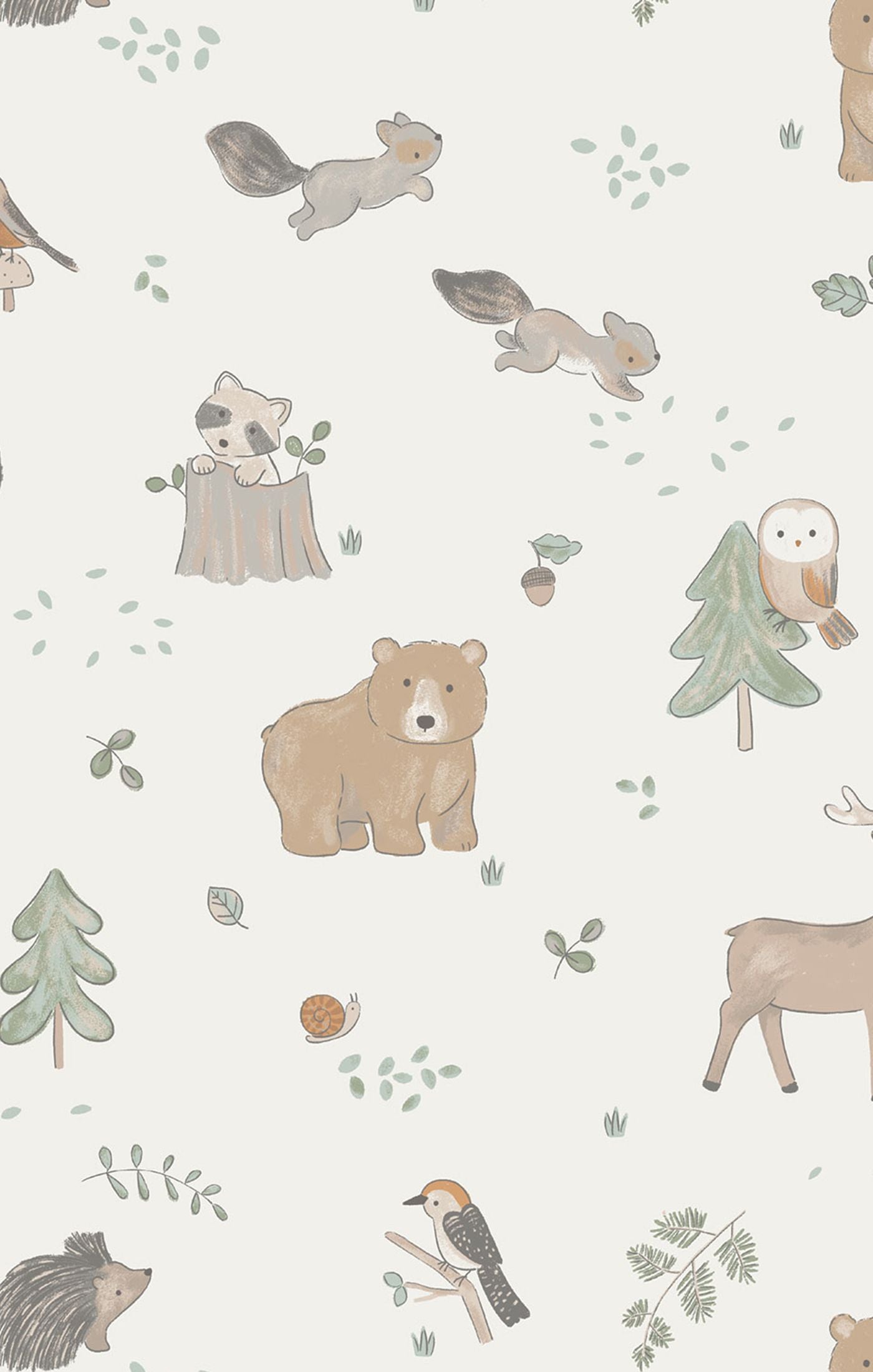 Woodland Babies Bamboo 2 Way Zipper Footie