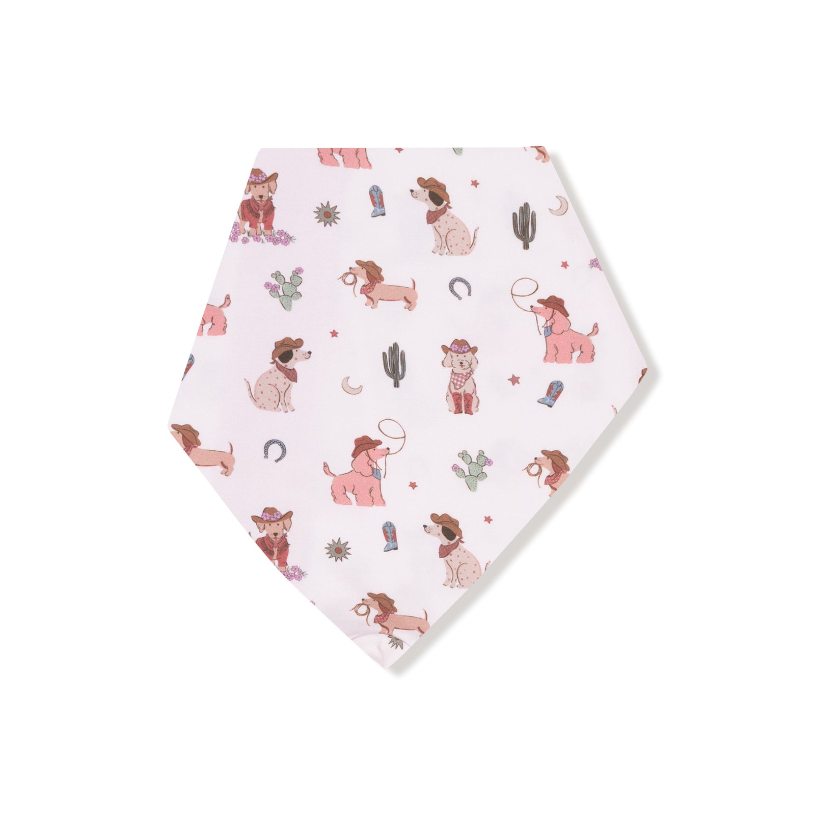 Cowgirl Dogs Bamboo Bandana Bib
