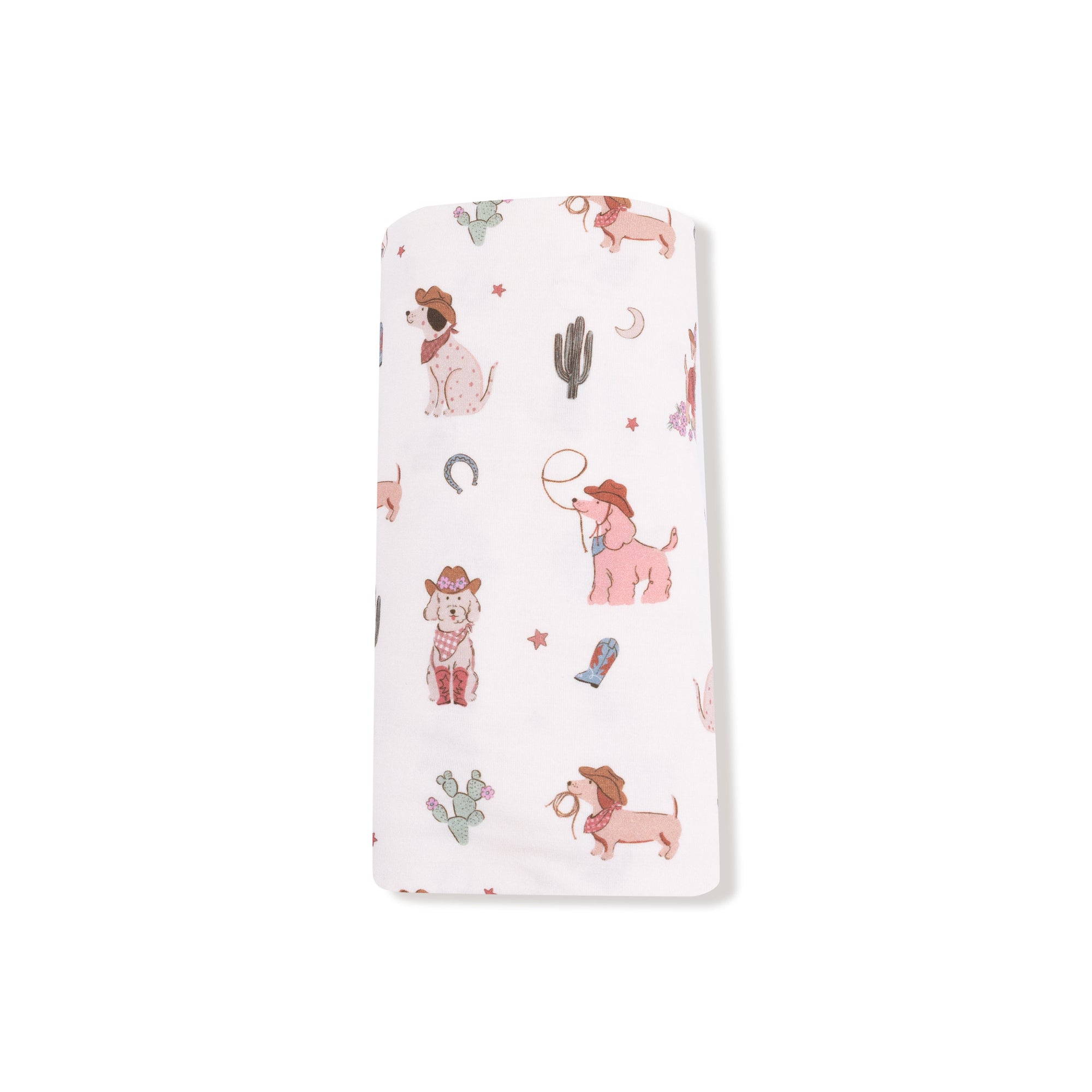 Cowgirl Dogs Bamboo Swaddle Blanket