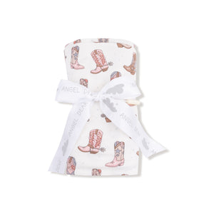 Future Cowgirl Bamboo Swaddle Blanket