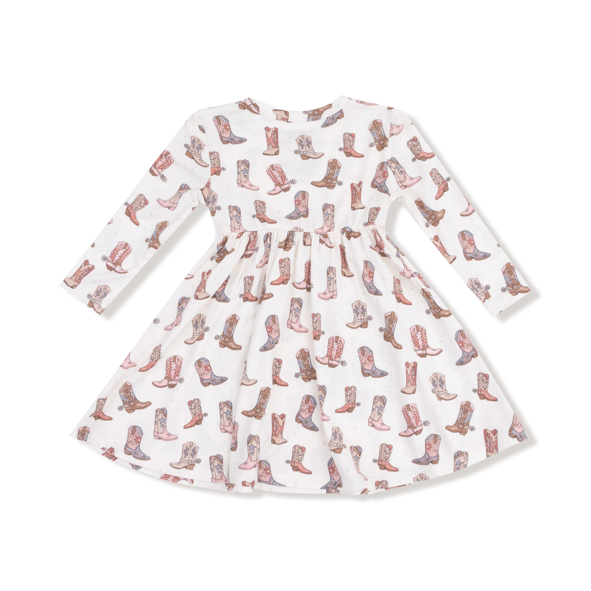 Future Cowgirl Bamboo Twirly Long Sleeve Dress