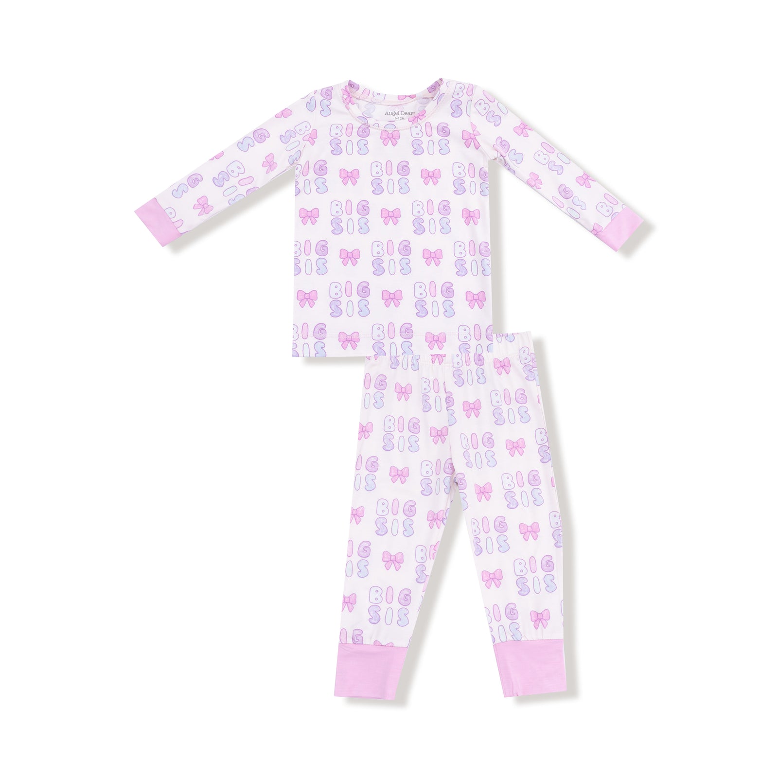 Big Sis Bamboo Long Sleeve Zipper Romper or Pajama Set