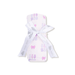 Lil Sis Bamboo Swaddle Blanket